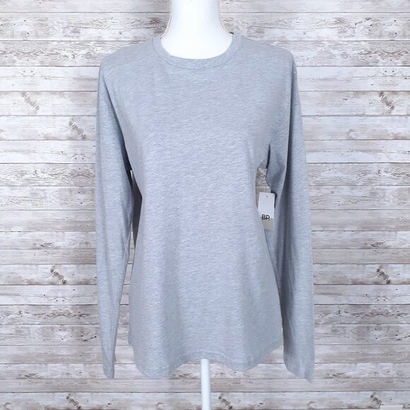 bp Tops - BP Long Sleeved Tee S Gray 332A